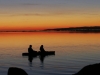 Moonlight Kayakers at Cline Spit