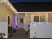 Christmas lights 2020 icicles