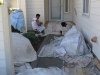 Scheduled exterior repainting program--example of prep work