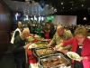 Buffet line, time to eat!