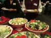Vicki & Fritz survey the salad options